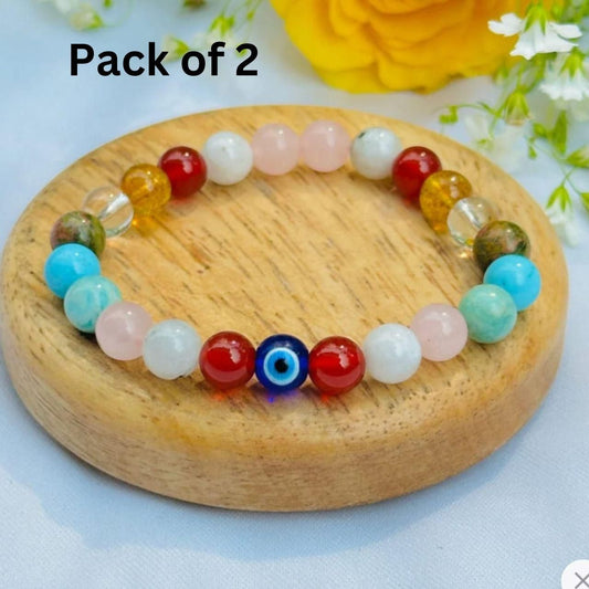 Latest Multicolor Energy Bracelets – Fertility & Protection Spiritual Set