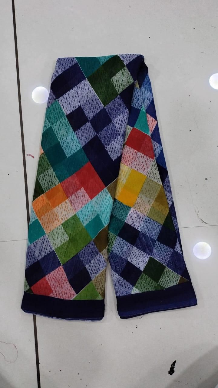 Atavia Graceful Georgette Saree with Matching Blouse