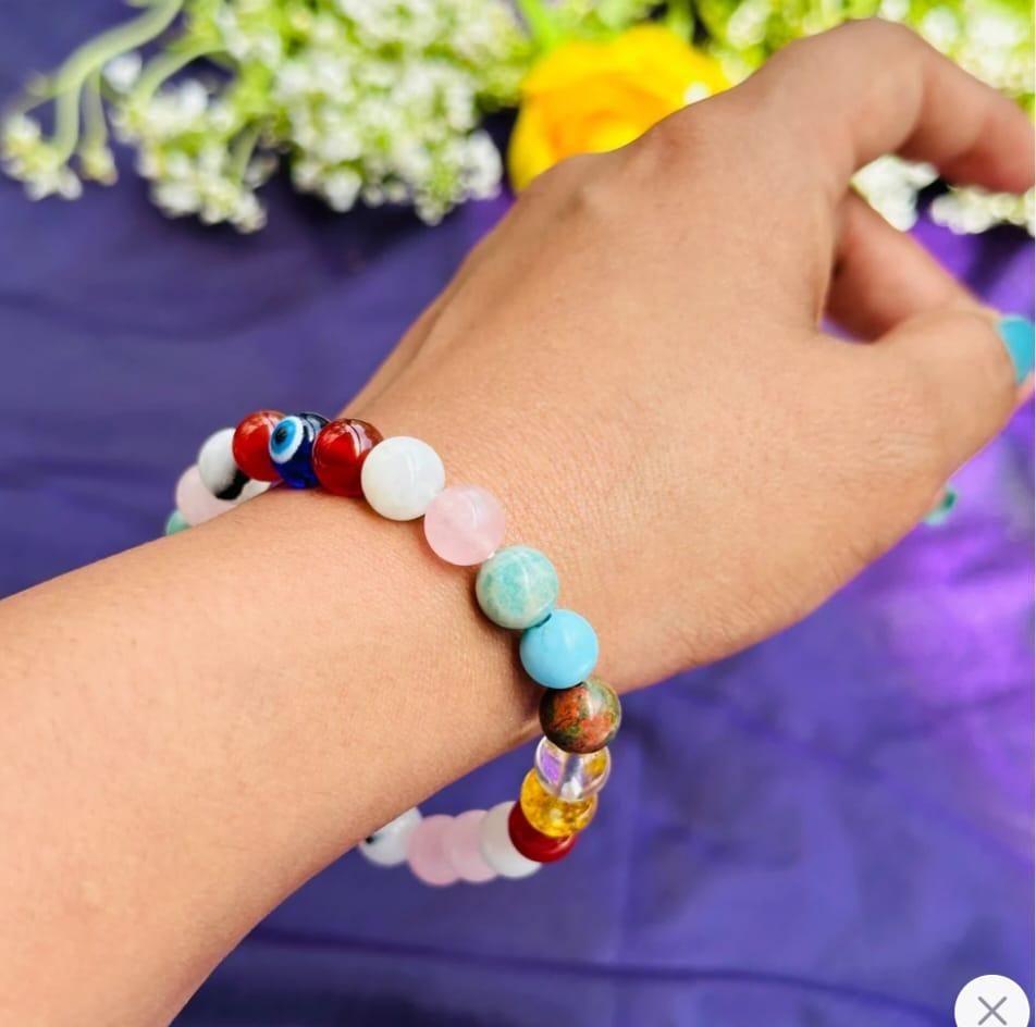 Latest Multicolor Energy Bracelets – Fertility & Protection Spiritual Set
